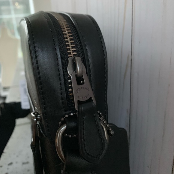 NWT COACH HOUSTON FLIGHT BAG IN SIGNATURE LEATHER - Picture 3 of 7